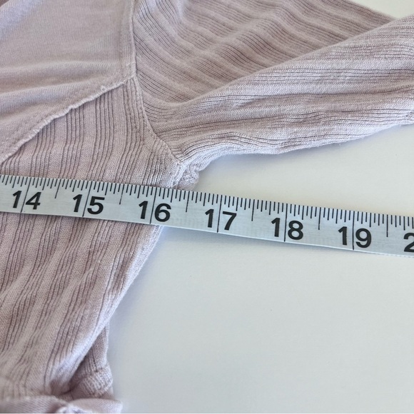 Free People Women’s Birdie Henley in Lilac - Picture 14 of 16